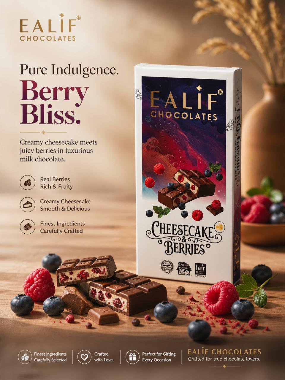 Berries & Cheesecake chocolate