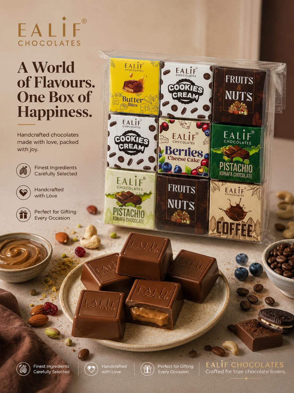 Mix 6 flavour combo pack truffle
