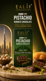 Pistachio kunafa Chocolate 55gms - Image 2