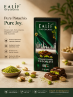 Premium pistachio Kunafa chocolate 100gms - Image 2