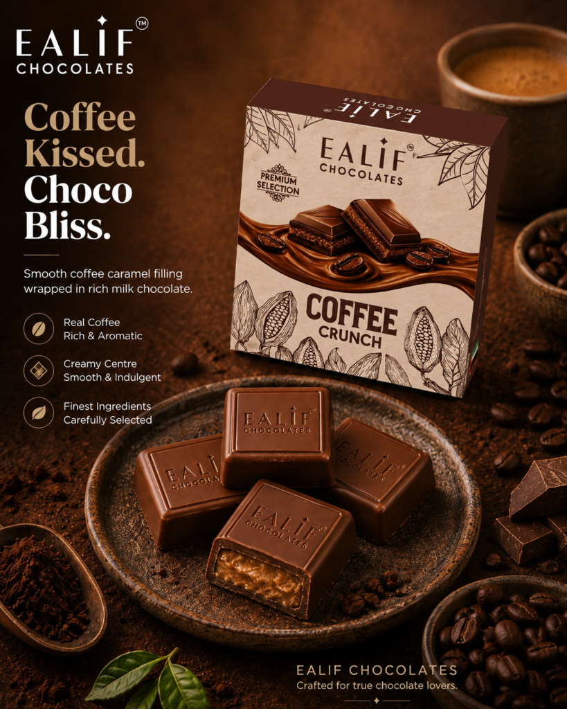 Coffee Truffle Chocolate Cubes